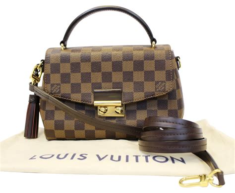 lv crossette|damier ebene canvas louis vuitton.